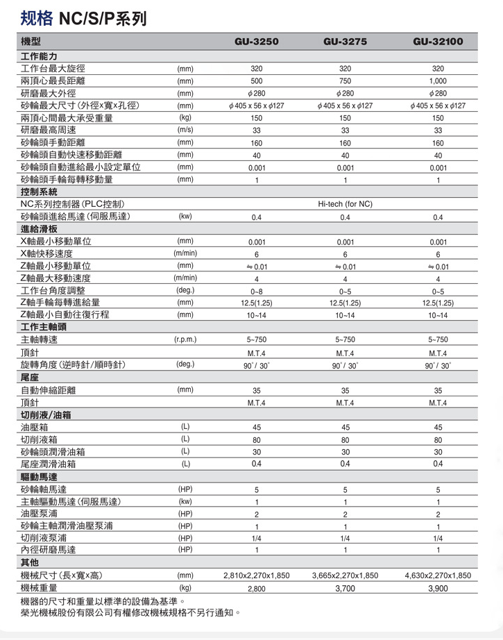 榮光機械